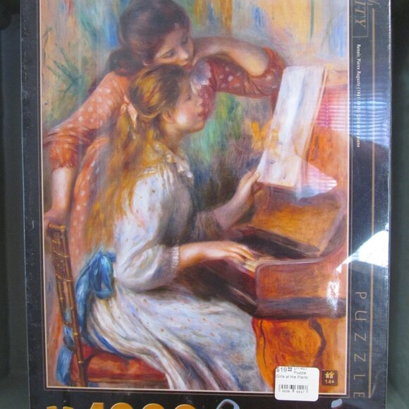 Renoir Girls at the Piano 1,000 piece puzzle D-Toys New Sealed - Picture 2 of 14
